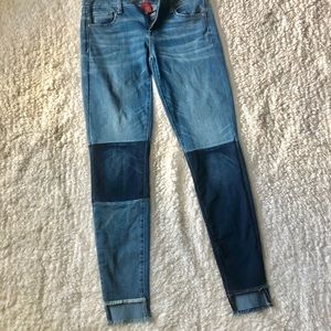 Arizona Jean Co. patched jeans!